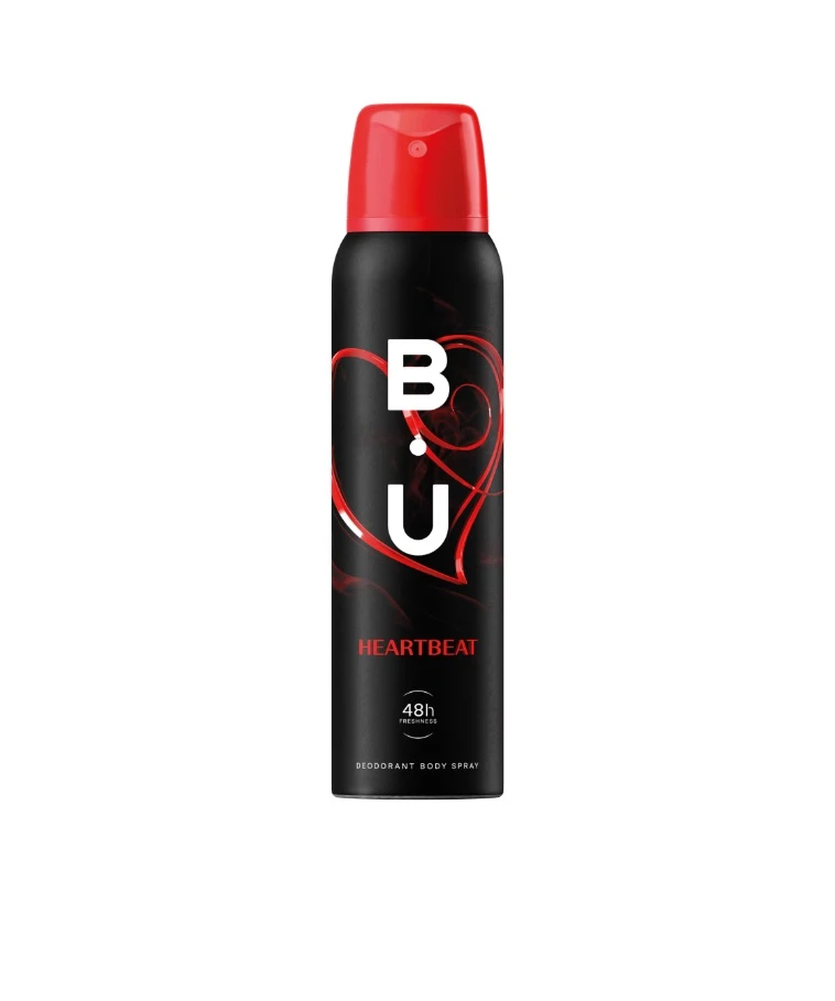 BU DEODORANT 150ML HEARTBEAT 